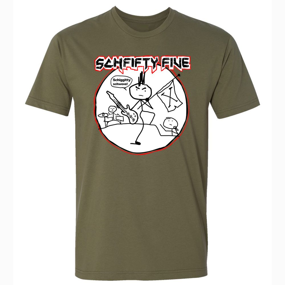 Premium Unisex T-Shirt - 34EMXZMJ - Military Green - 5