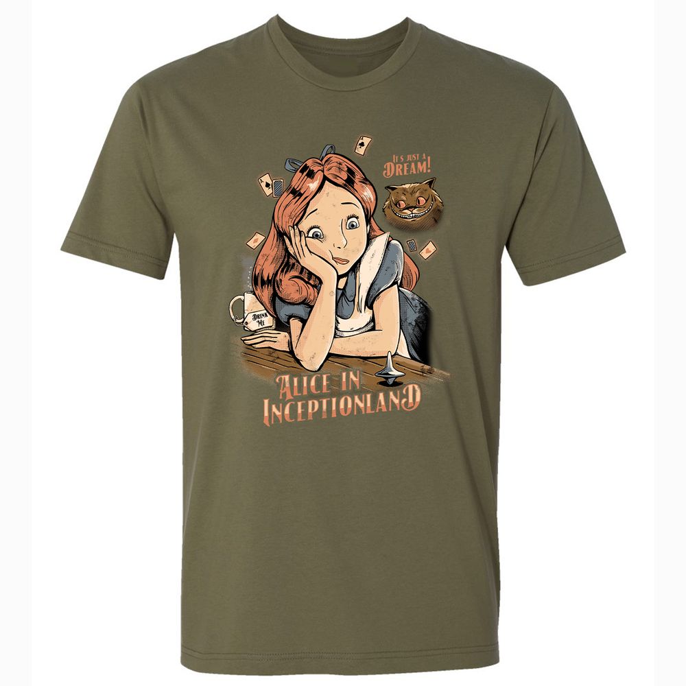 Premium Unisex T-Shirt - 2L8TQSE7 - Military Green - 5