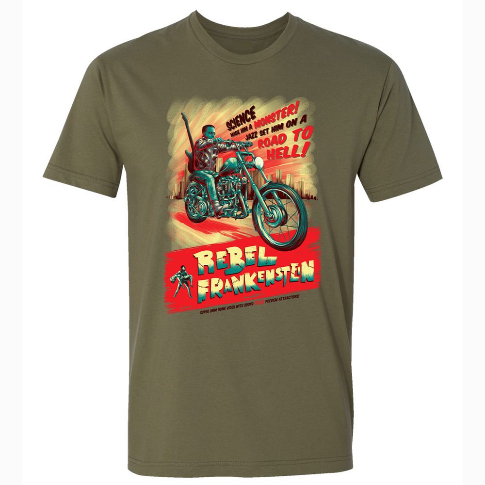 Premium Unisex T-Shirt - NPAVYMW1 - Military Green - 5