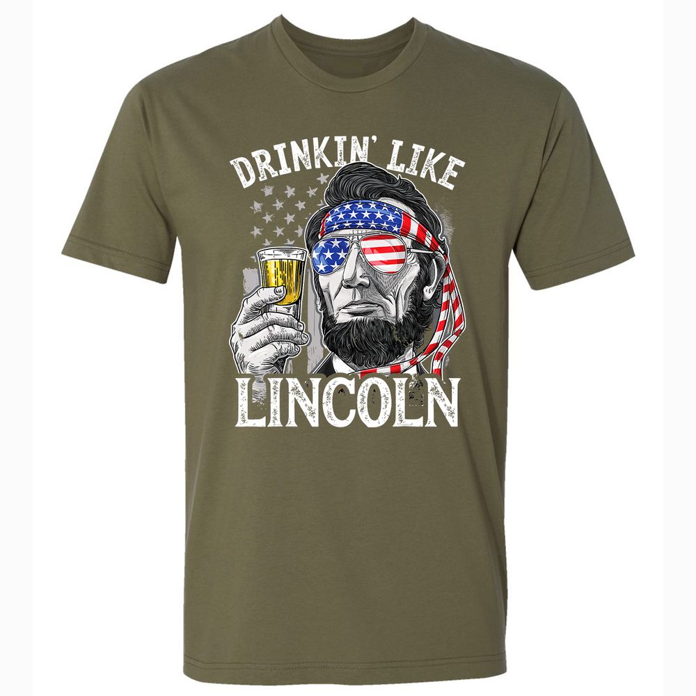 Premium Unisex T-Shirt - Y7JSPDEM - Military Green - 5