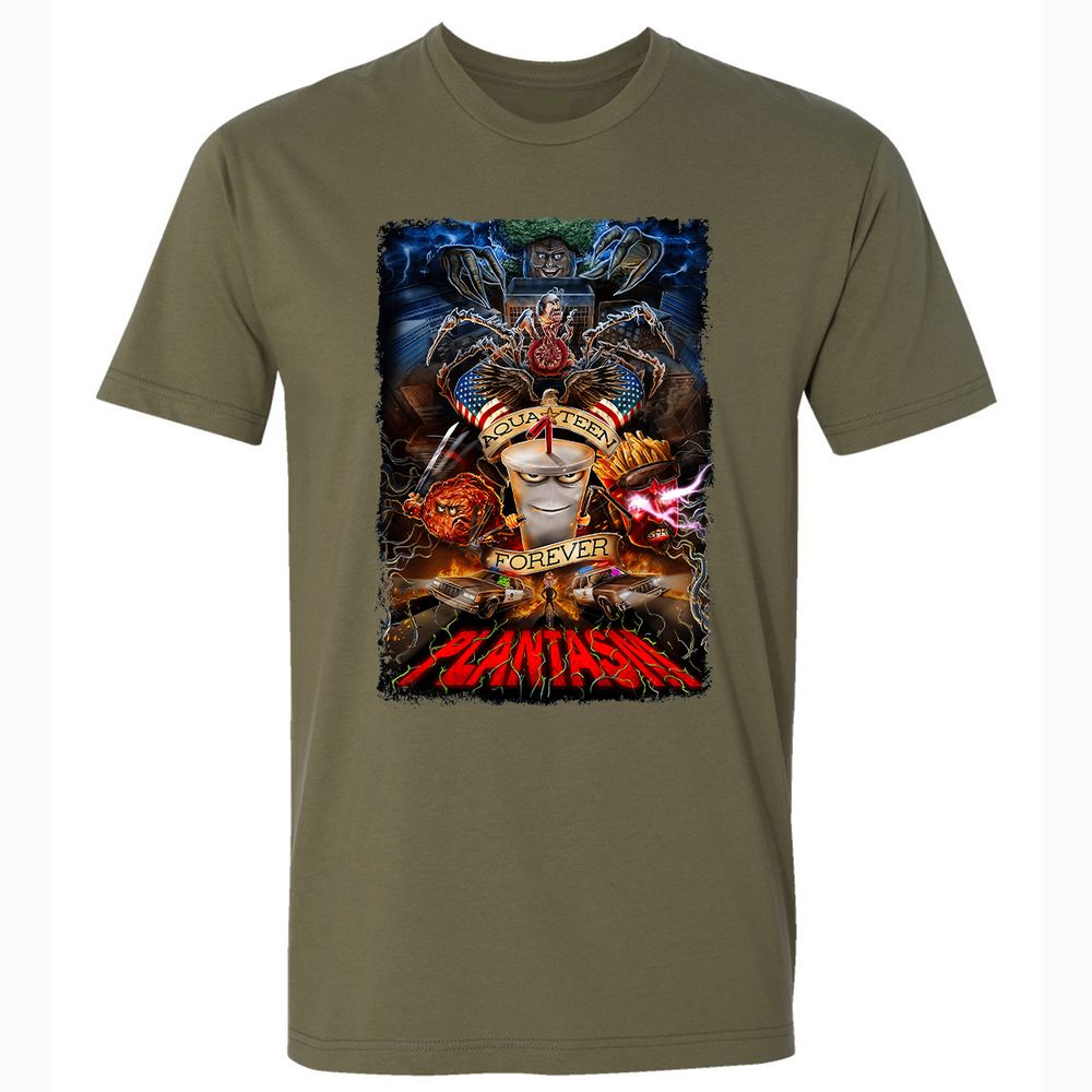 Premium Unisex T-Shirt - D8VT6JTZ - Military Green - 5
