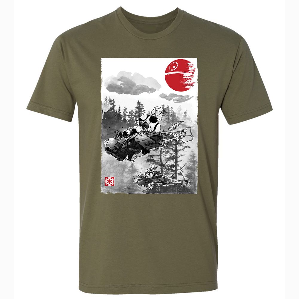 Premium Unisex T-Shirt - 65Z5FJDE - Military Green - 5