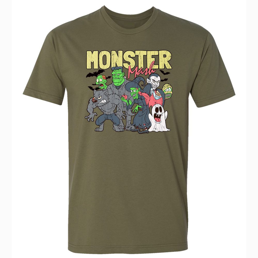 Premium Unisex T-Shirt - Q6Z5QS9M - Military Green - 5