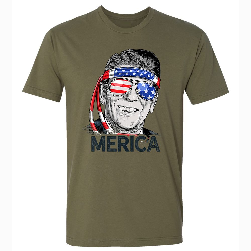 Premium Unisex T-Shirt - 7E9KYAFW - Military Green - 5