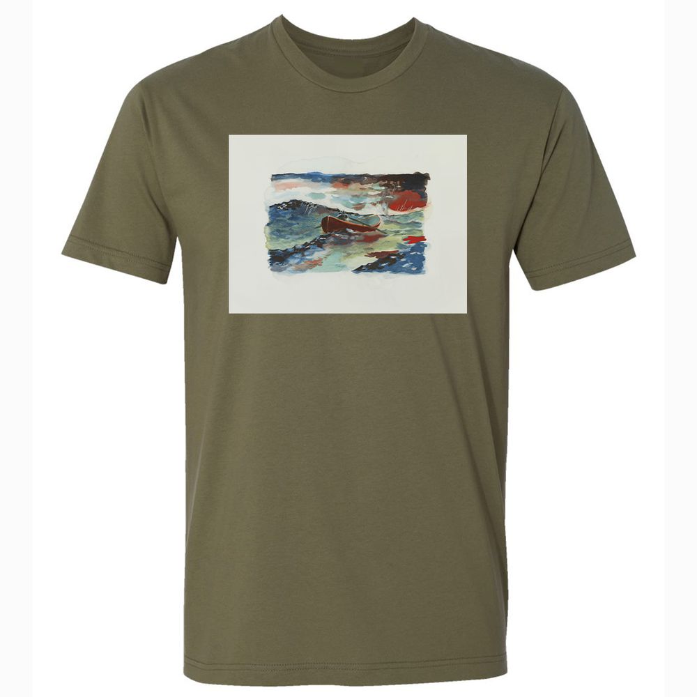 Premium Unisex T-Shirt - 2YXLU91B - Military Green - 5