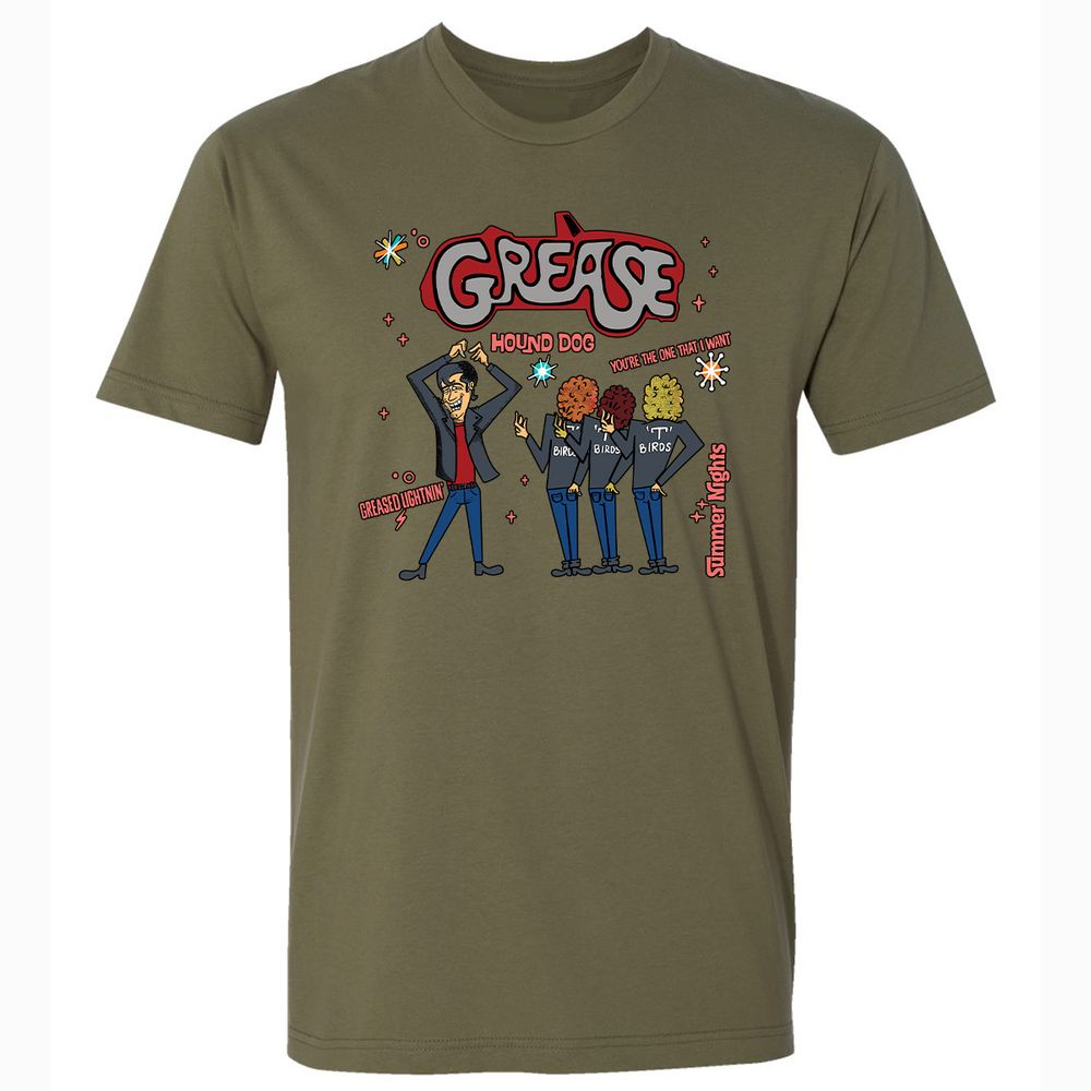 Grease Musical - Military Green - 5