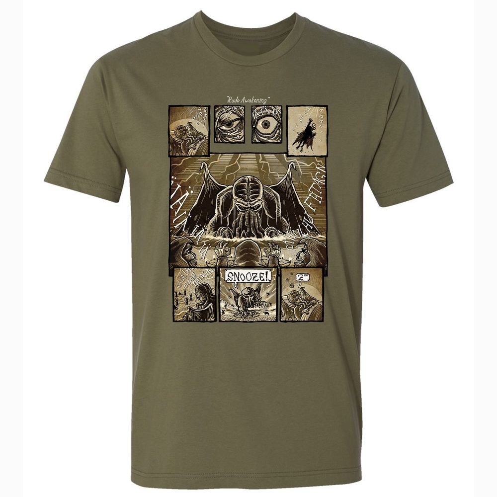 Premium Unisex T-Shirt - CGT1SYLD - Military Green - 5