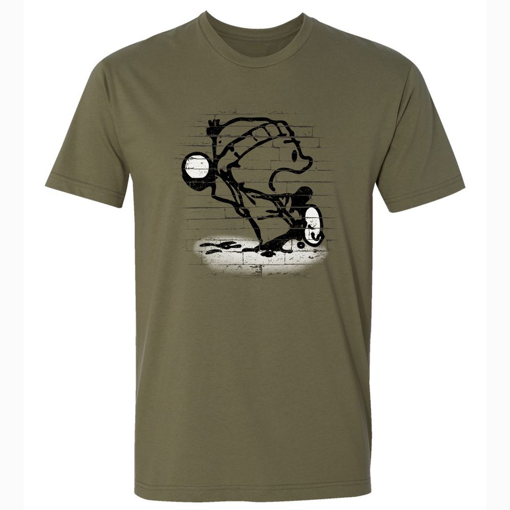 Premium Unisex T-Shirt - 9JBQ9C7P - Military Green - 5
