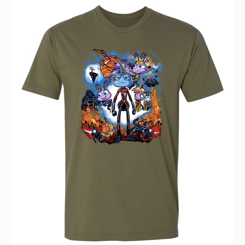 Premium Unisex T-Shirt - H3V1GJCP - Military Green - 5