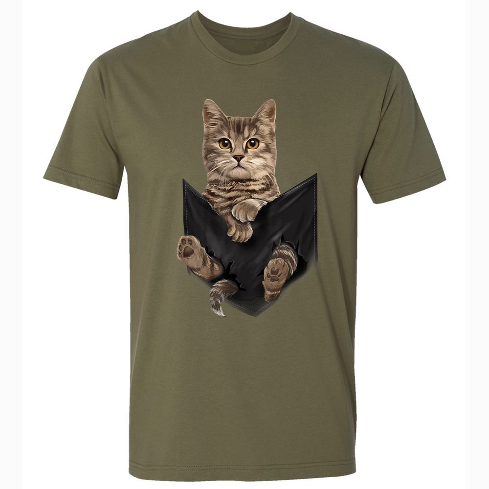 Premium Unisex T-Shirt - X85WJ1FT - Military Green - 5