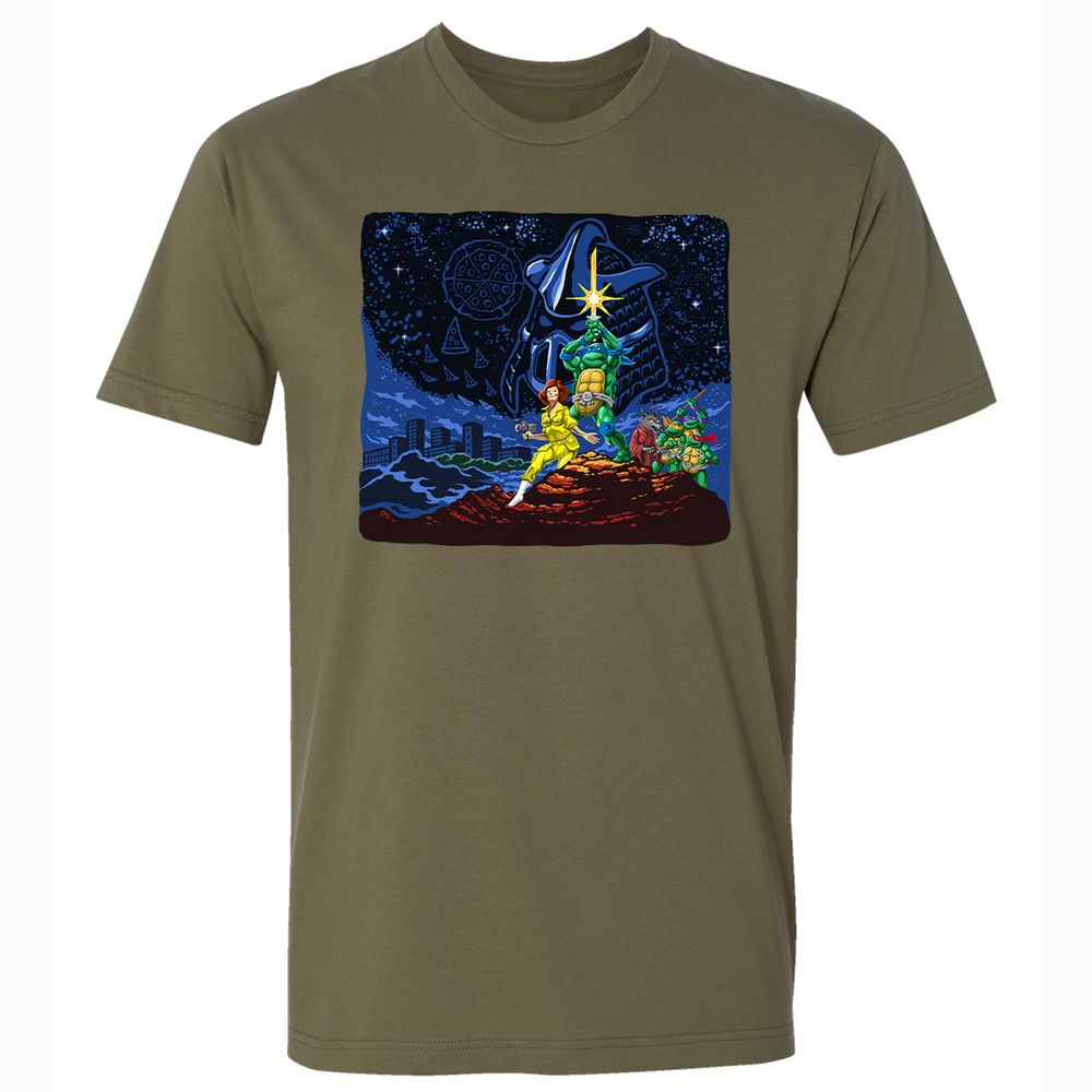 Premium Unisex T-Shirt - K1ZHQYSW - Military Green - 5