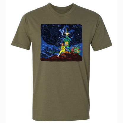 Premium Unisex T-Shirt - K1ZHQYSW - Military Green - 5