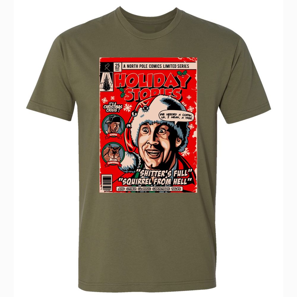 Premium Unisex T-Shirt - SHJT45U3 - Military Green - 5