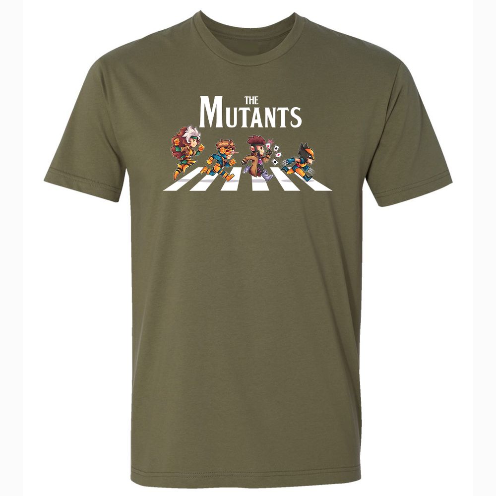 Premium Unisex T-Shirt - WVU94WG4 - Military Green - 5