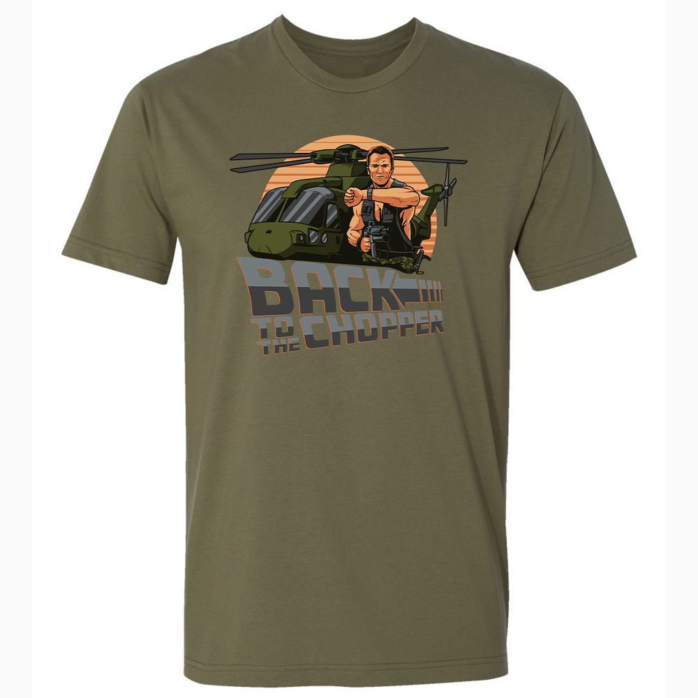 Premium Unisex T-Shirt - 132B6EB2 - Military Green - 5