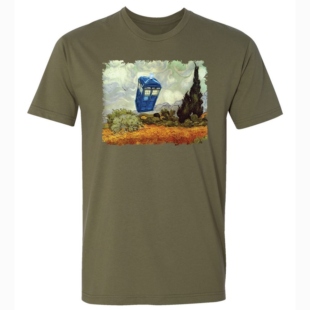 Premium Unisex T-Shirt - WE64HK38 - Military Green - 5