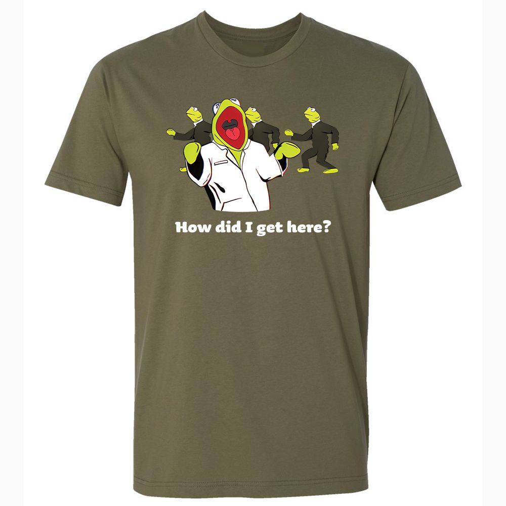 Premium Unisex T-Shirt - B4G8BU9U - Military Green - 5