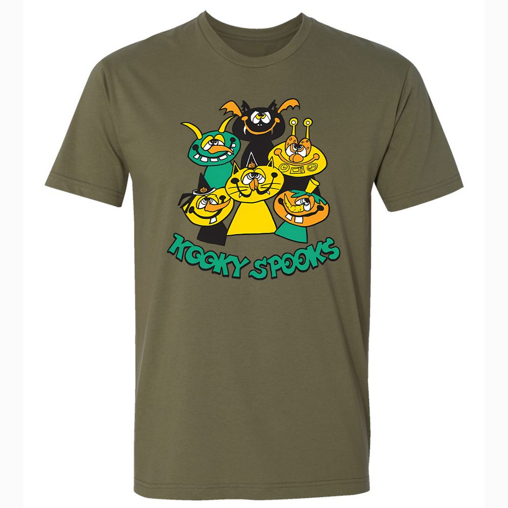 Premium Unisex T-Shirt - V5BQQY4U - Military Green - 5