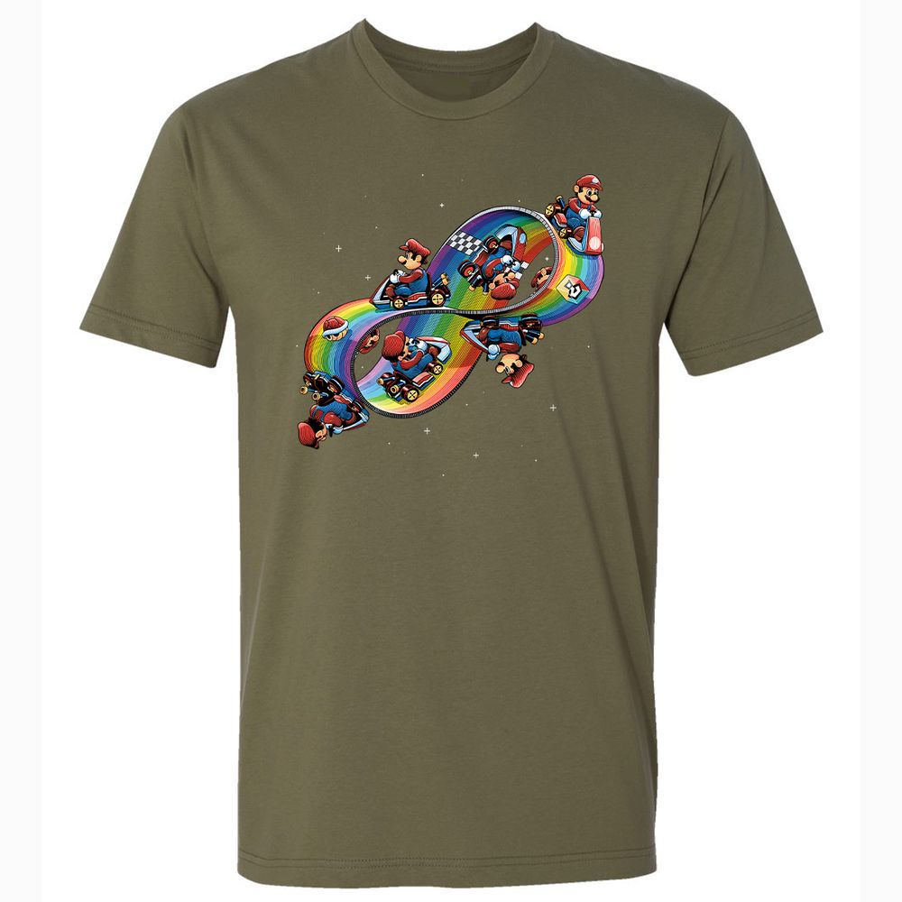Premium Unisex T-Shirt - 7QX14UWB - Military Green - 5