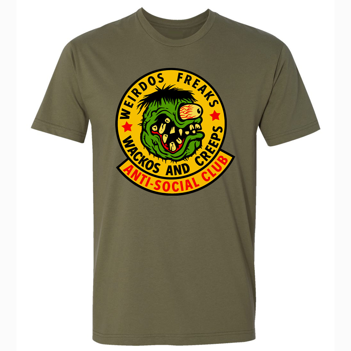 Premium Unisex T-Shirt - 6CVZQ83B - Military Green - 5
