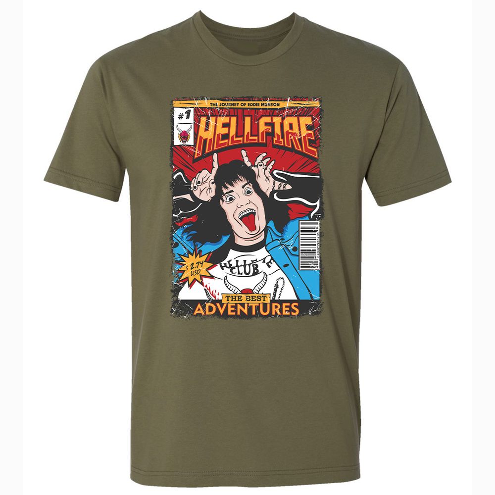 Premium Unisex T-Shirt - D1VRVNNW - Military Green - 5