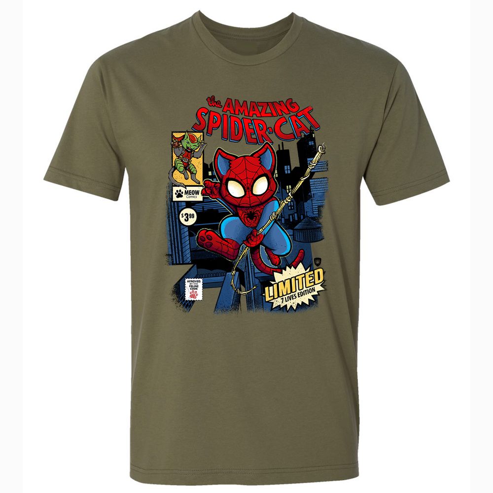 Premium Unisex T-Shirt - 8UPUMFZ5 - Military Green - 5