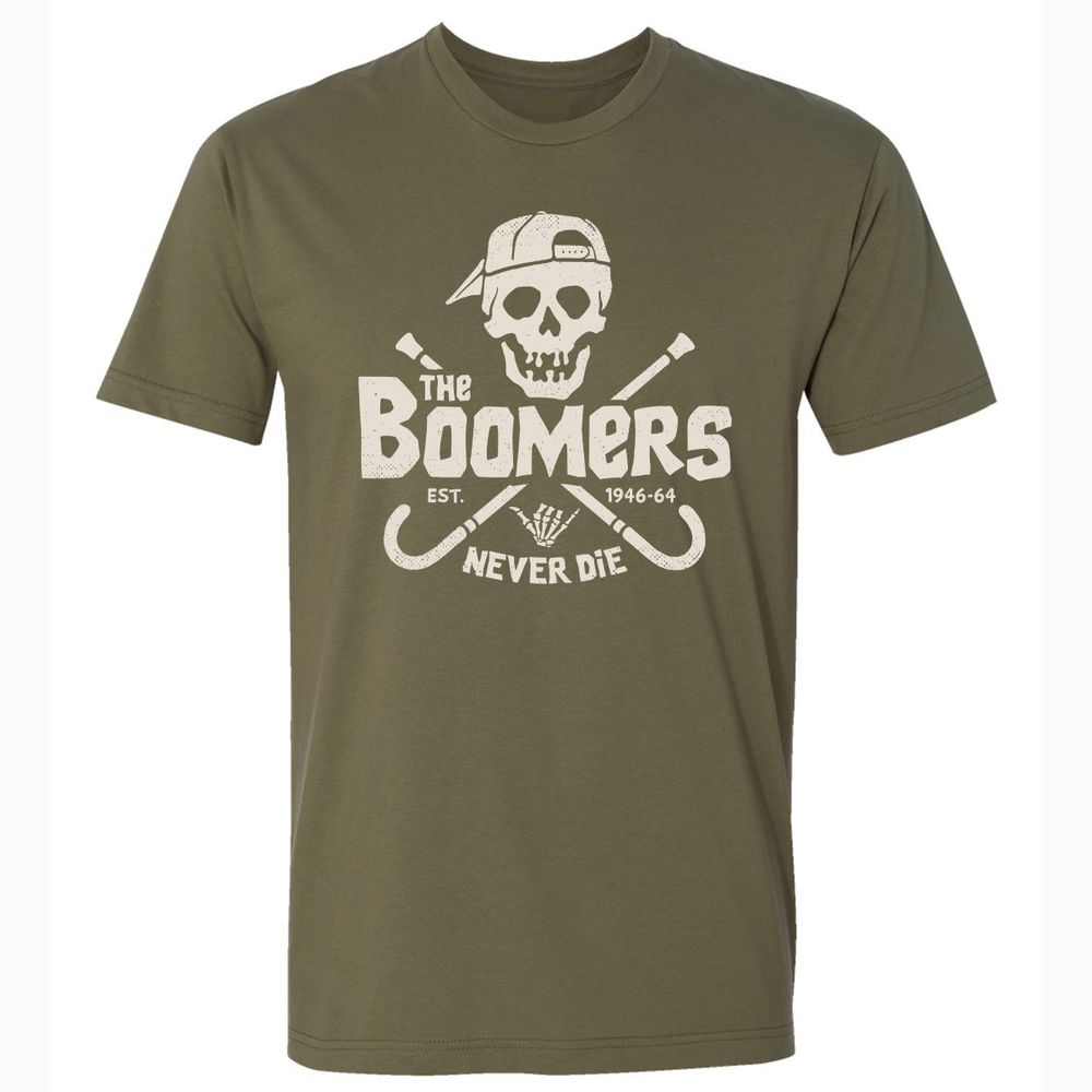 Premium Unisex T-Shirt - 4PJ1QWTR - Military Green - 5
