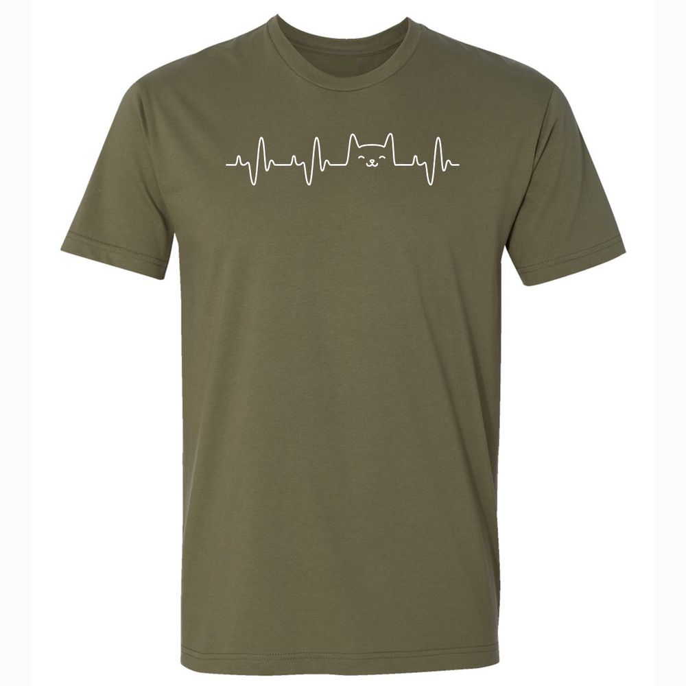 Premium Unisex T-Shirt - SMF6WYA6 - Military Green - 5