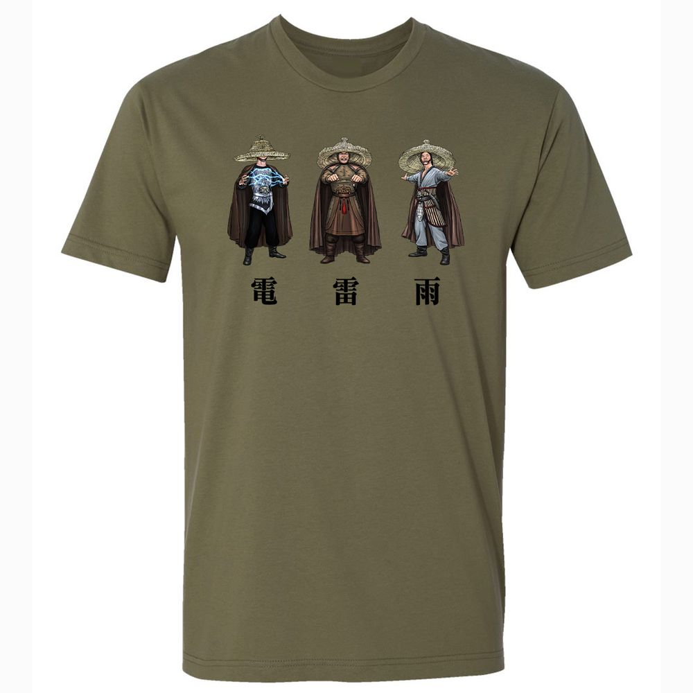 Premium Unisex T-Shirt - GHG7P5QF - Military Green - 5