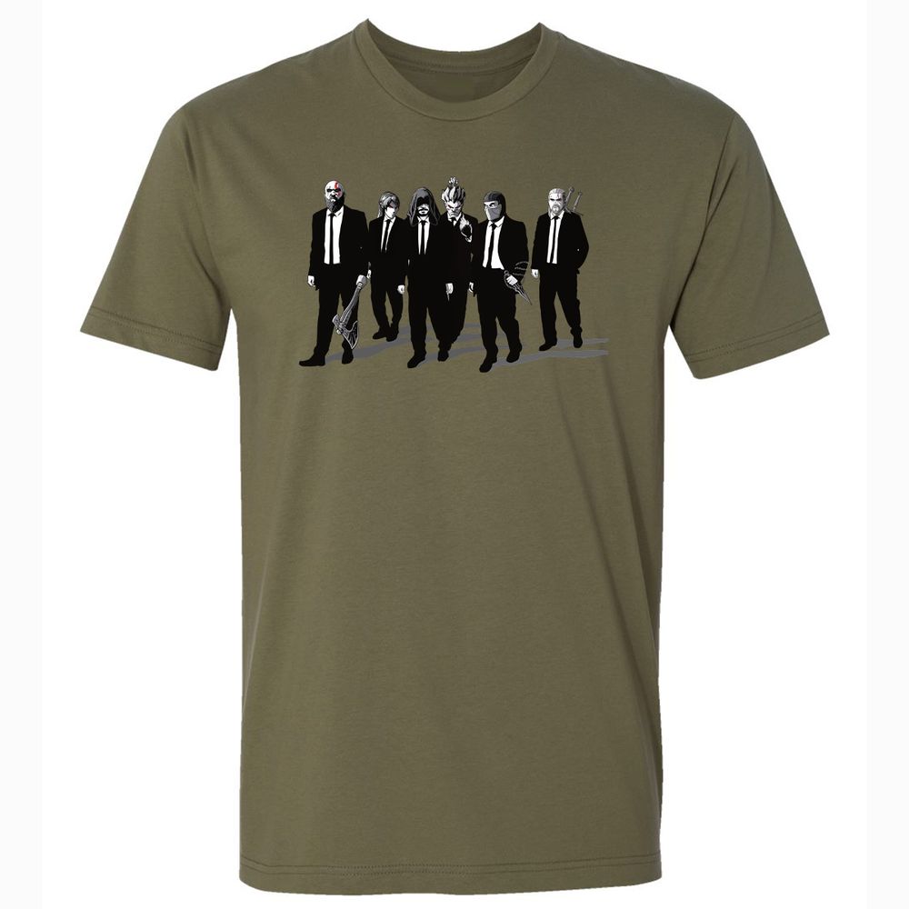 Premium Unisex T-Shirt - 6NWFYR4P - Military Green - 5