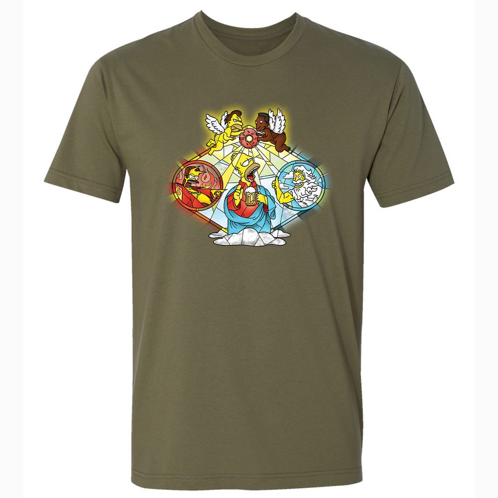 Premium Unisex T-Shirt - DU58BHSC - Military Green - 5