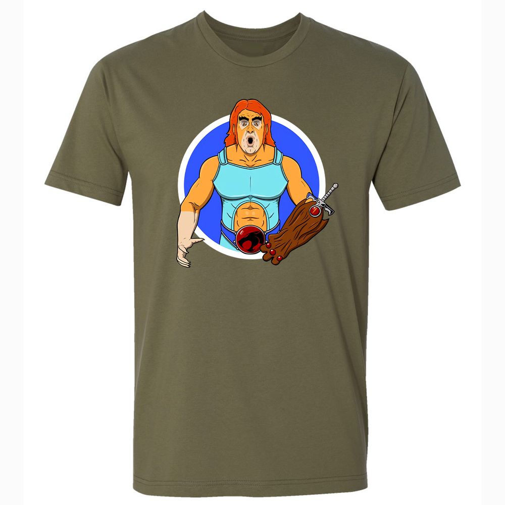 Premium Unisex T-Shirt - 1QT5U3GA - Military Green - 5