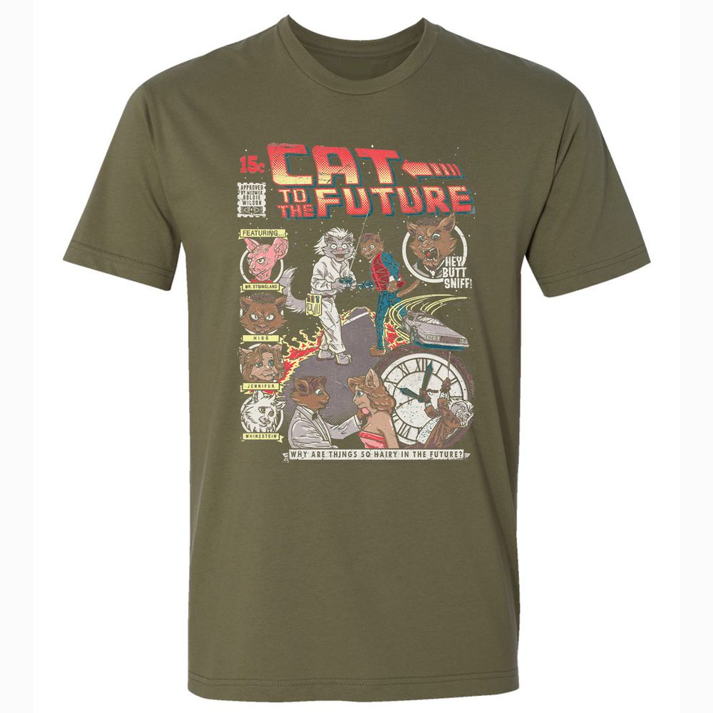 Premium Unisex T-Shirt - RFQ3QVVX - Military Green - 5