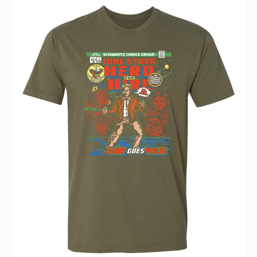 Premium Unisex T-Shirt - HNAN38EB - Military Green - 5
