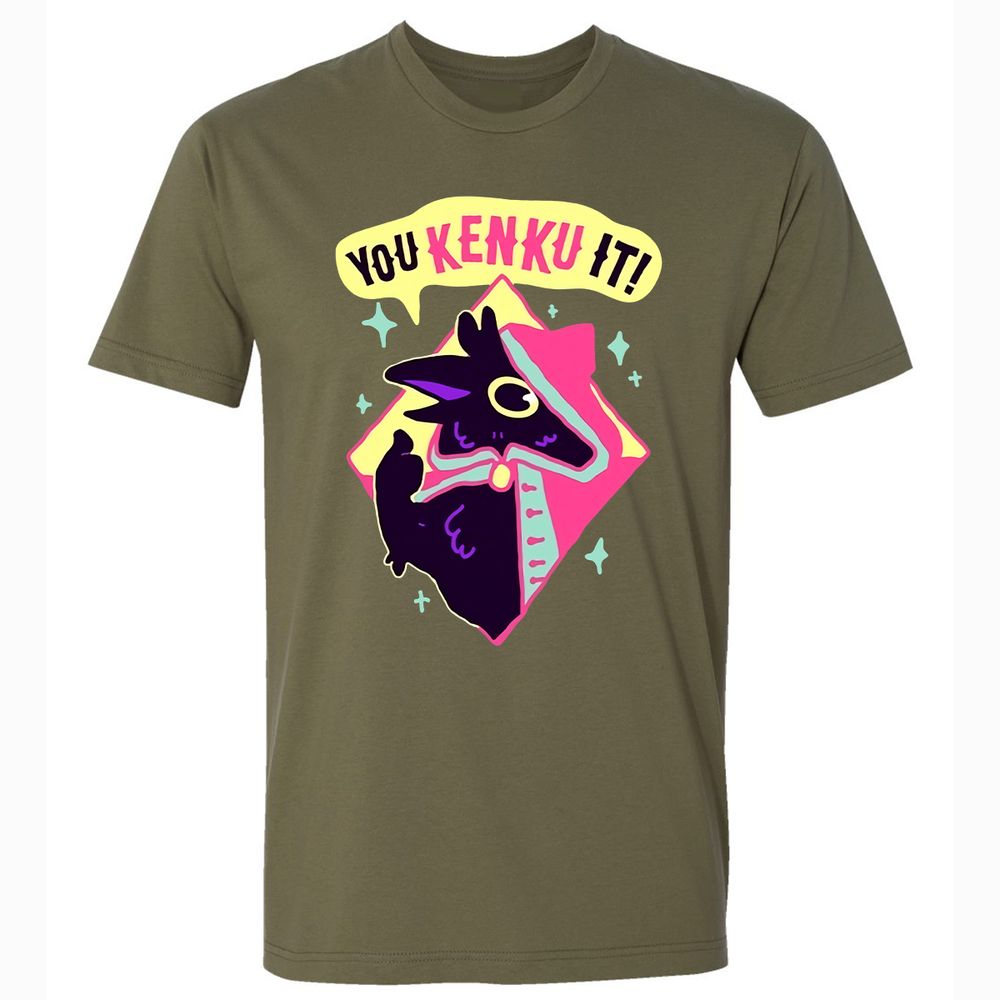 Premium Unisex T-Shirt - 44XQR7FV - Military Green - 5