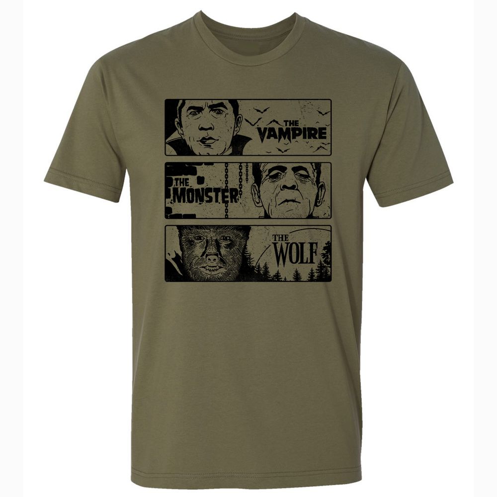 Premium Unisex T-Shirt - U9FQZE89 - Military Green - 5