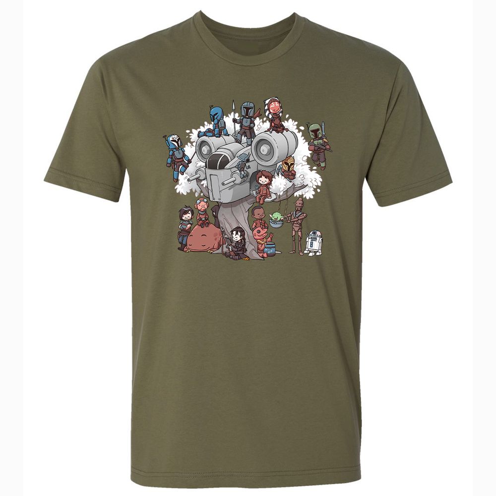 Premium Unisex T-Shirt - APVFBNEF - Military Green - 5