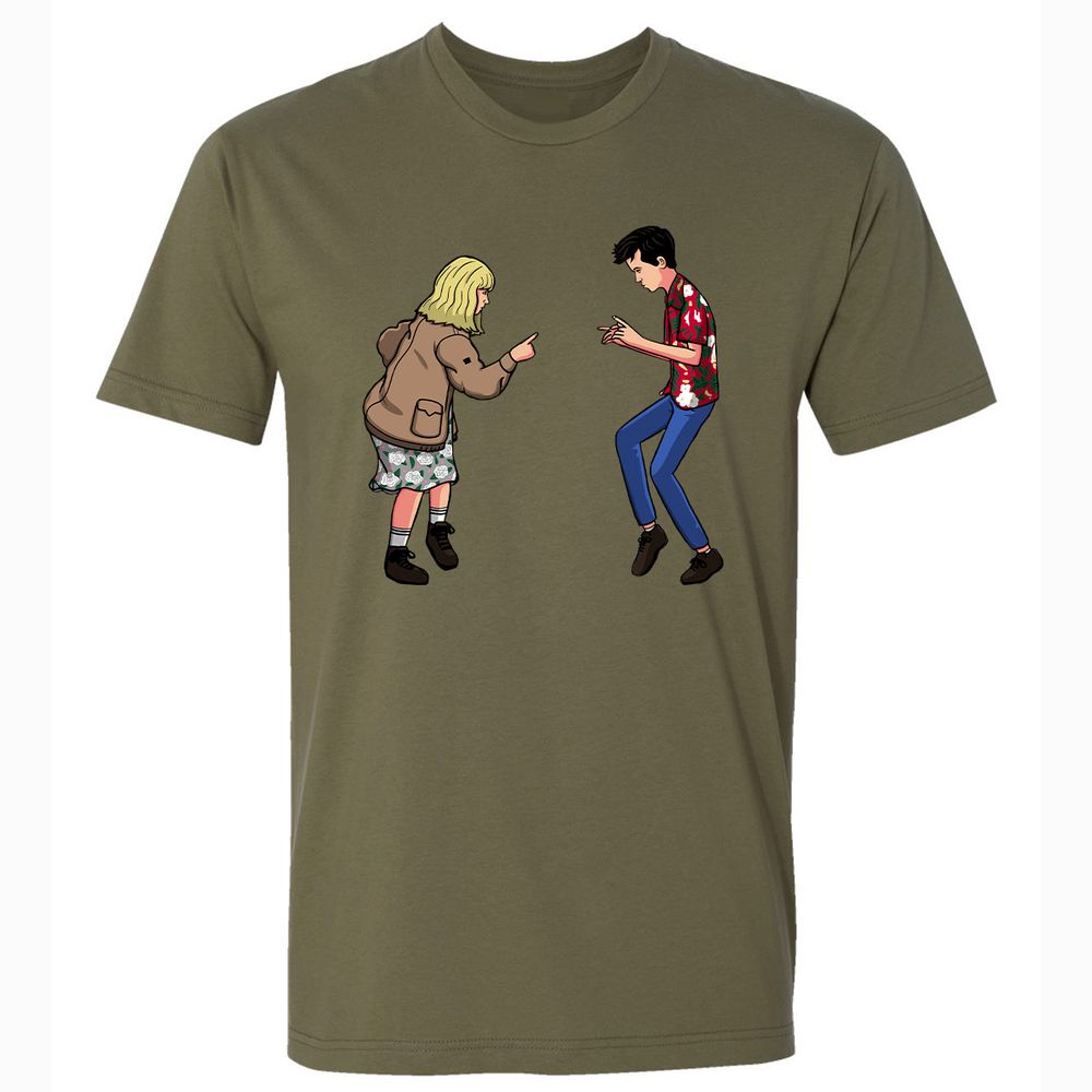 Premium Unisex T-Shirt - 8HM1GGKM - Military Green - 5