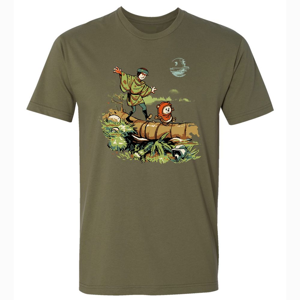 Premium Unisex T-Shirt - U614UXBQ - Military Green - 5