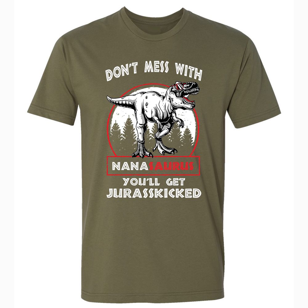 Premium Unisex T-Shirt - W2QTPM9Y - Military Green - 5