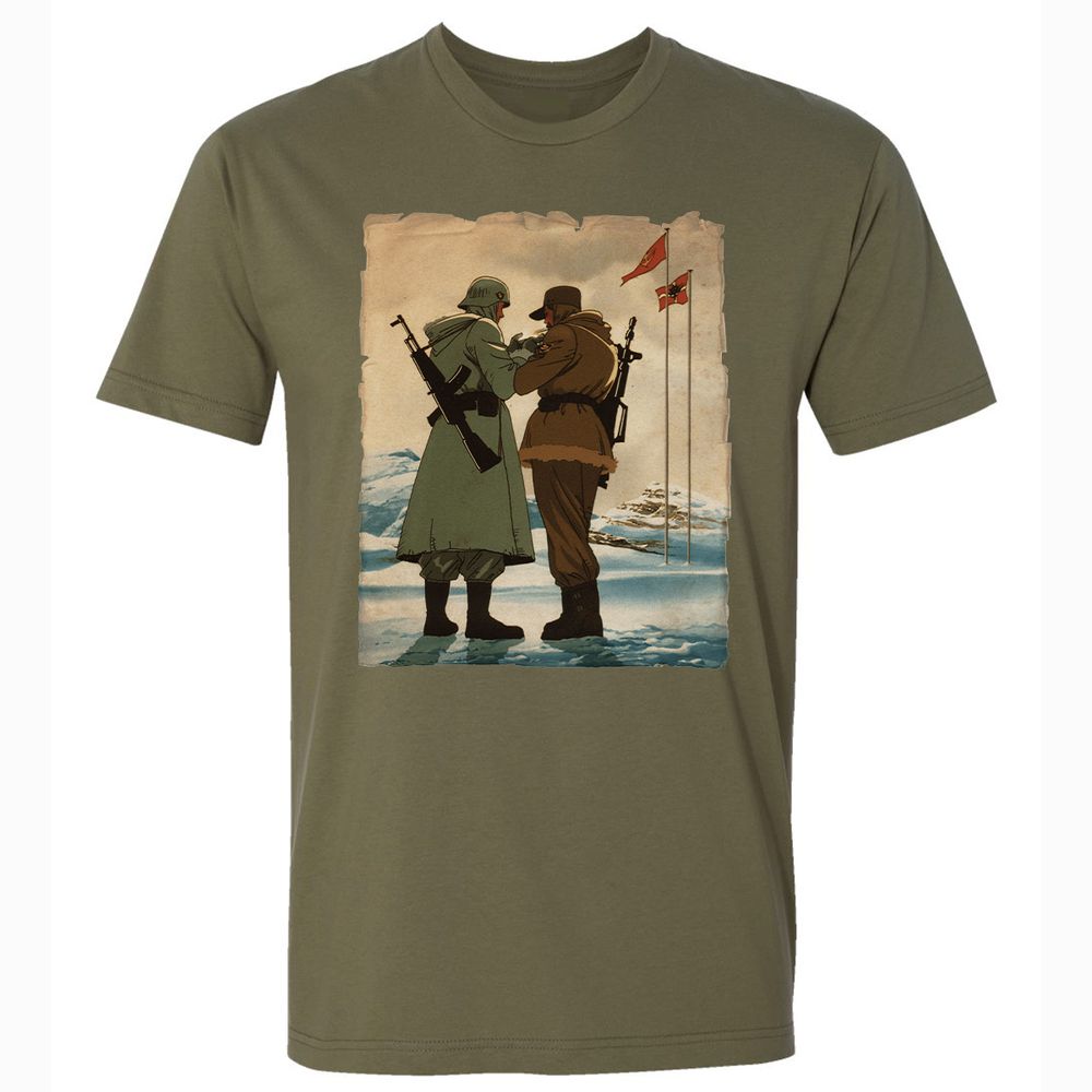 Premium Unisex T-Shirt - CLAQUN6G - Military Green - 5