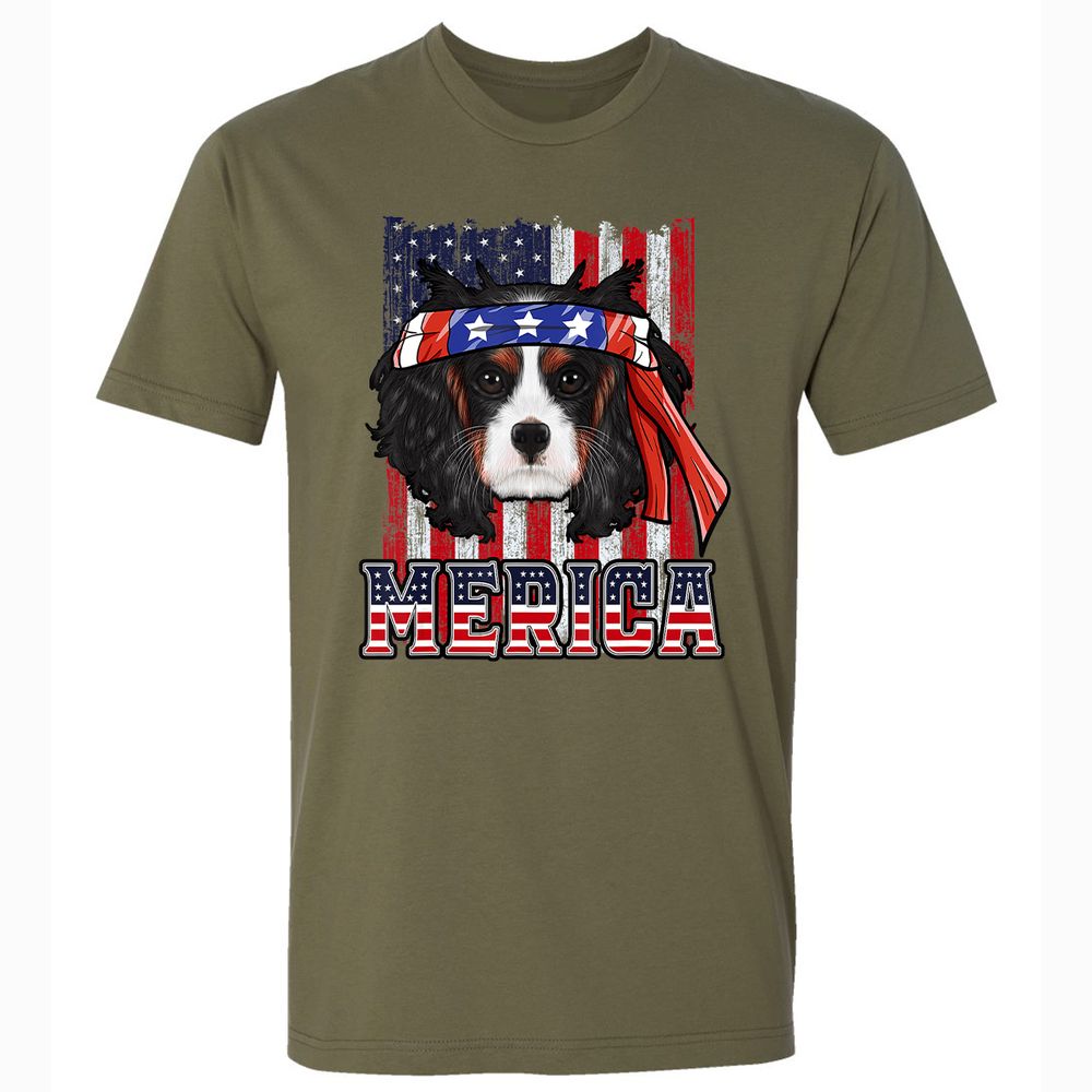 Premium Unisex T-Shirt - A87RXF75 - Military Green - 5