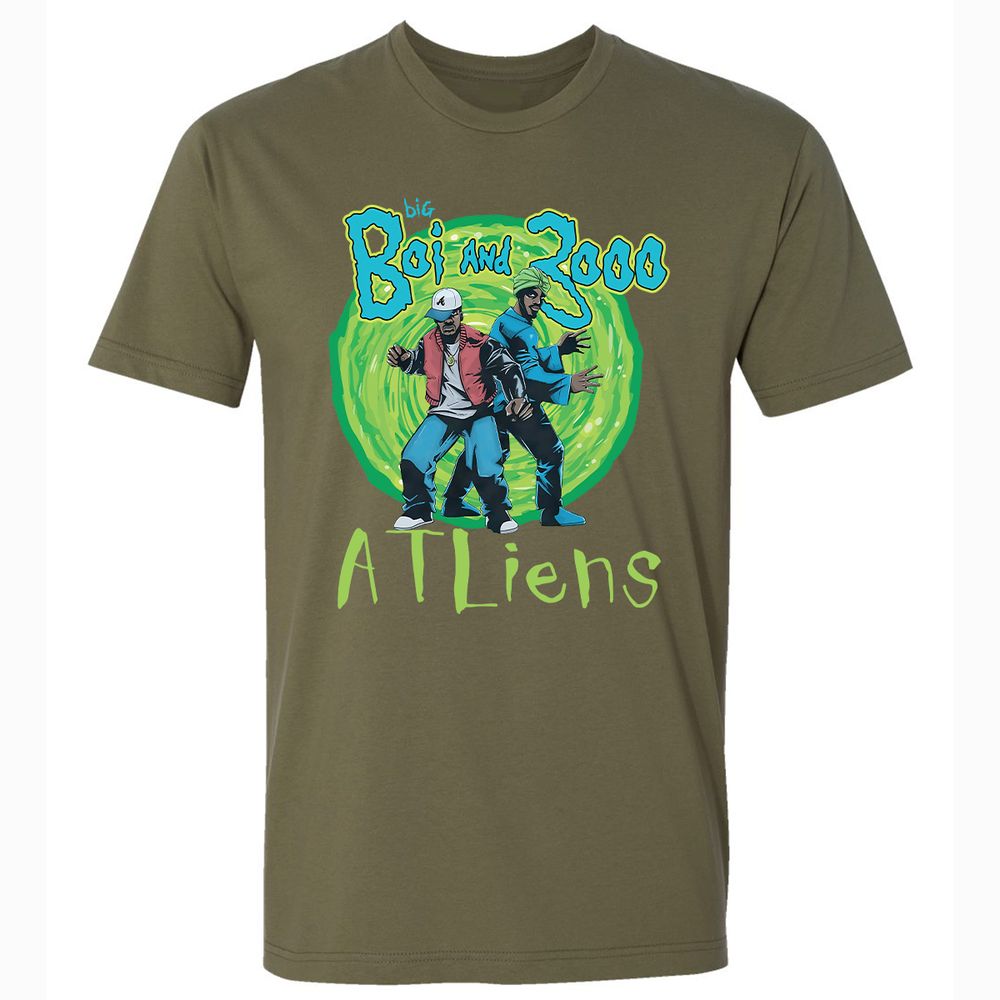Premium Unisex T-Shirt - U5Y6QUHY - Military Green - 5