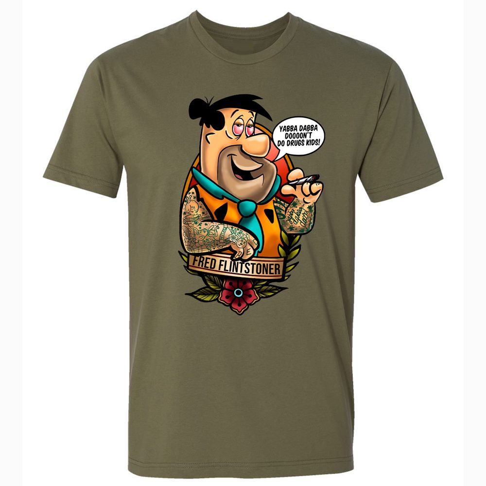 Premium Unisex T-Shirt - KCXZJ8UM - Military Green - 5