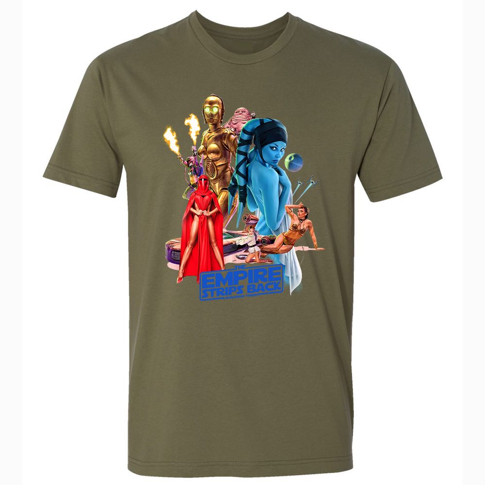 Premium Unisex T-Shirt - VW8LE42E - Military Green - 5