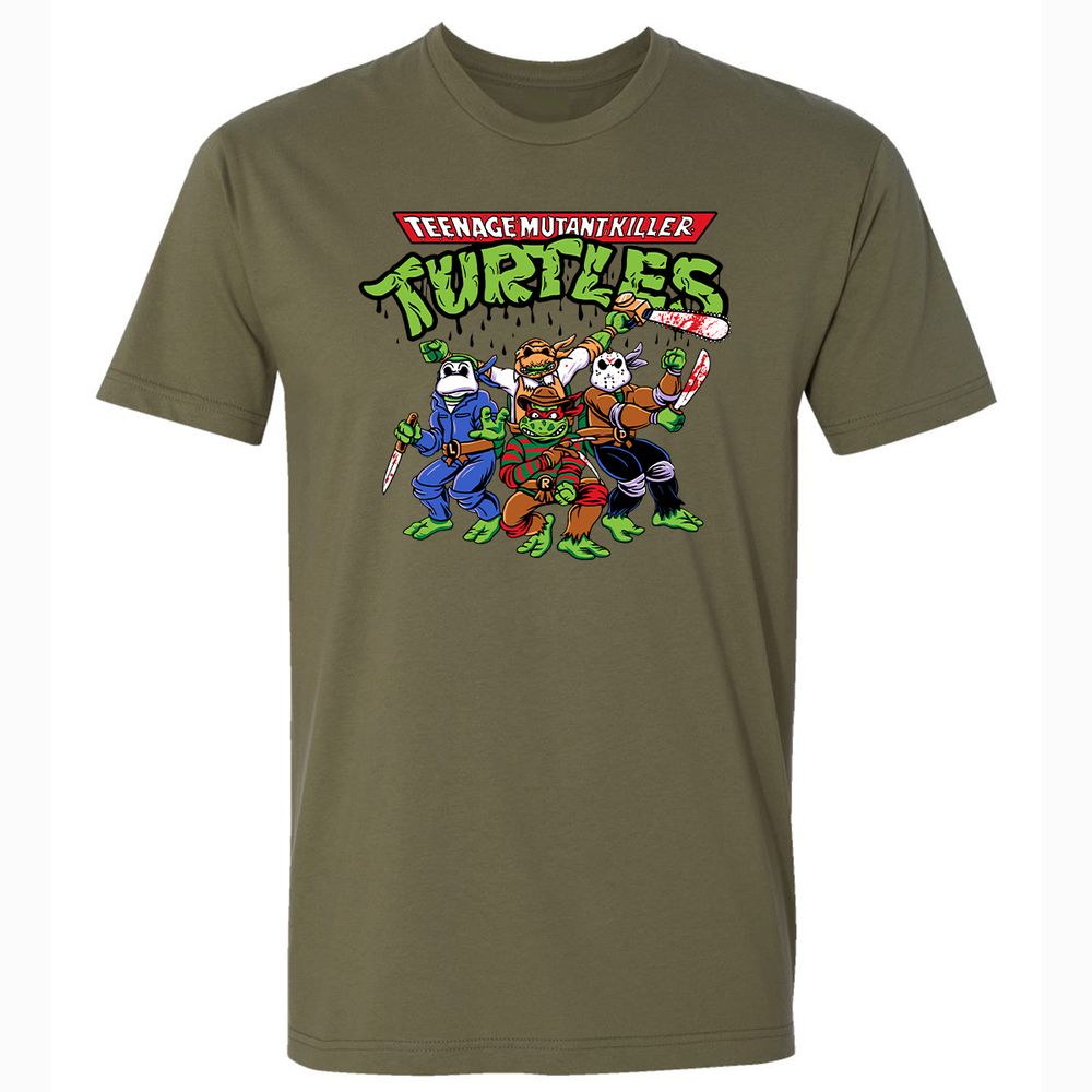 Premium Unisex T-Shirt - CE9WABKL - Military Green - 5