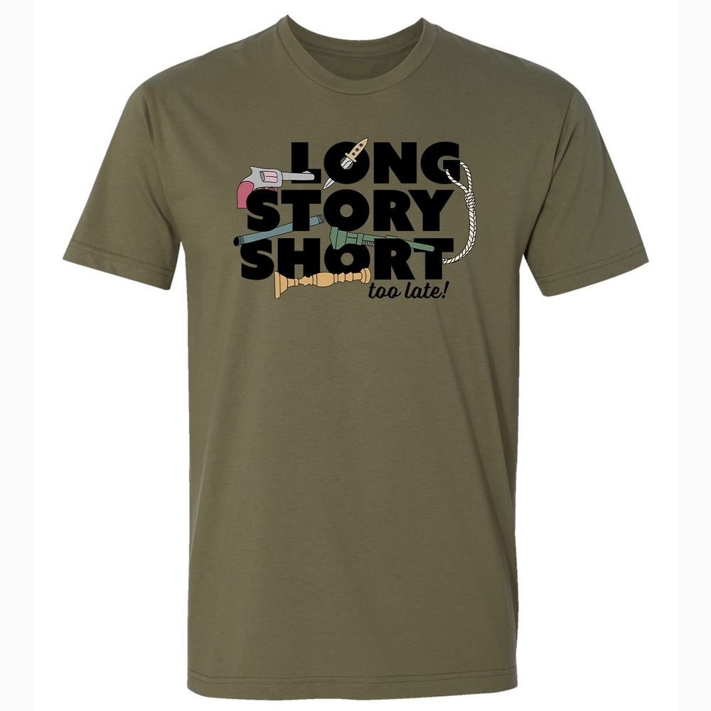 Premium Unisex T-Shirt - L1L6JXWV - Military Green - 5