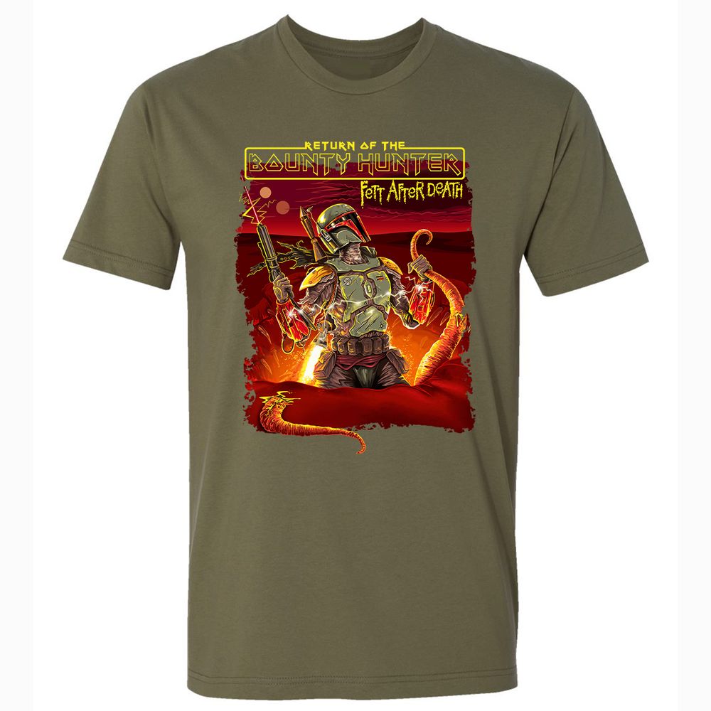 Premium Unisex T-Shirt - 4CEHHRPZ - Military Green - 5