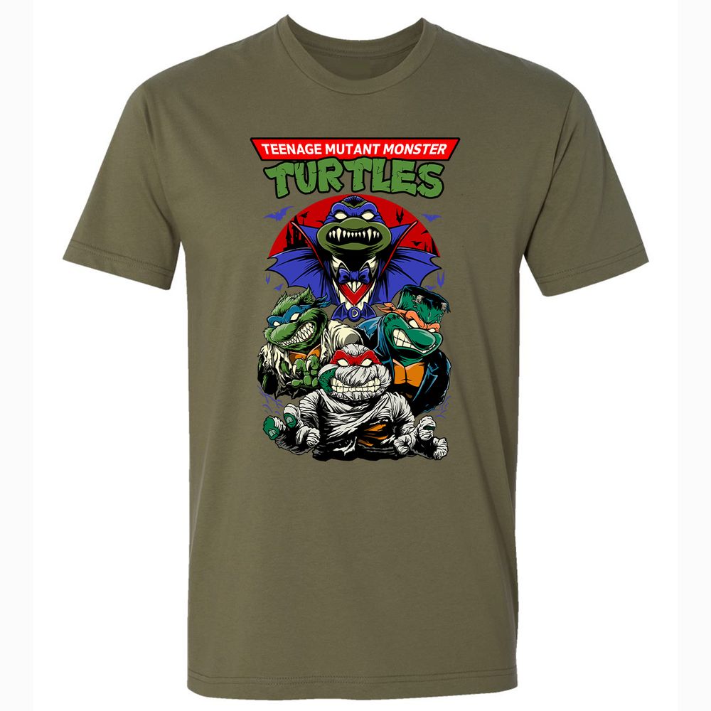 Premium Unisex T-Shirt - T4A8ZUX4 - Military Green - 5