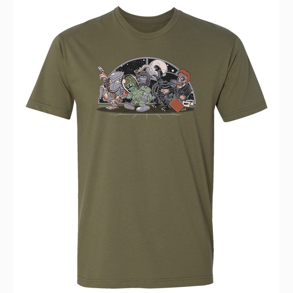 Premium Unisex T-Shirt - YEKB7B5H - Military Green - 5